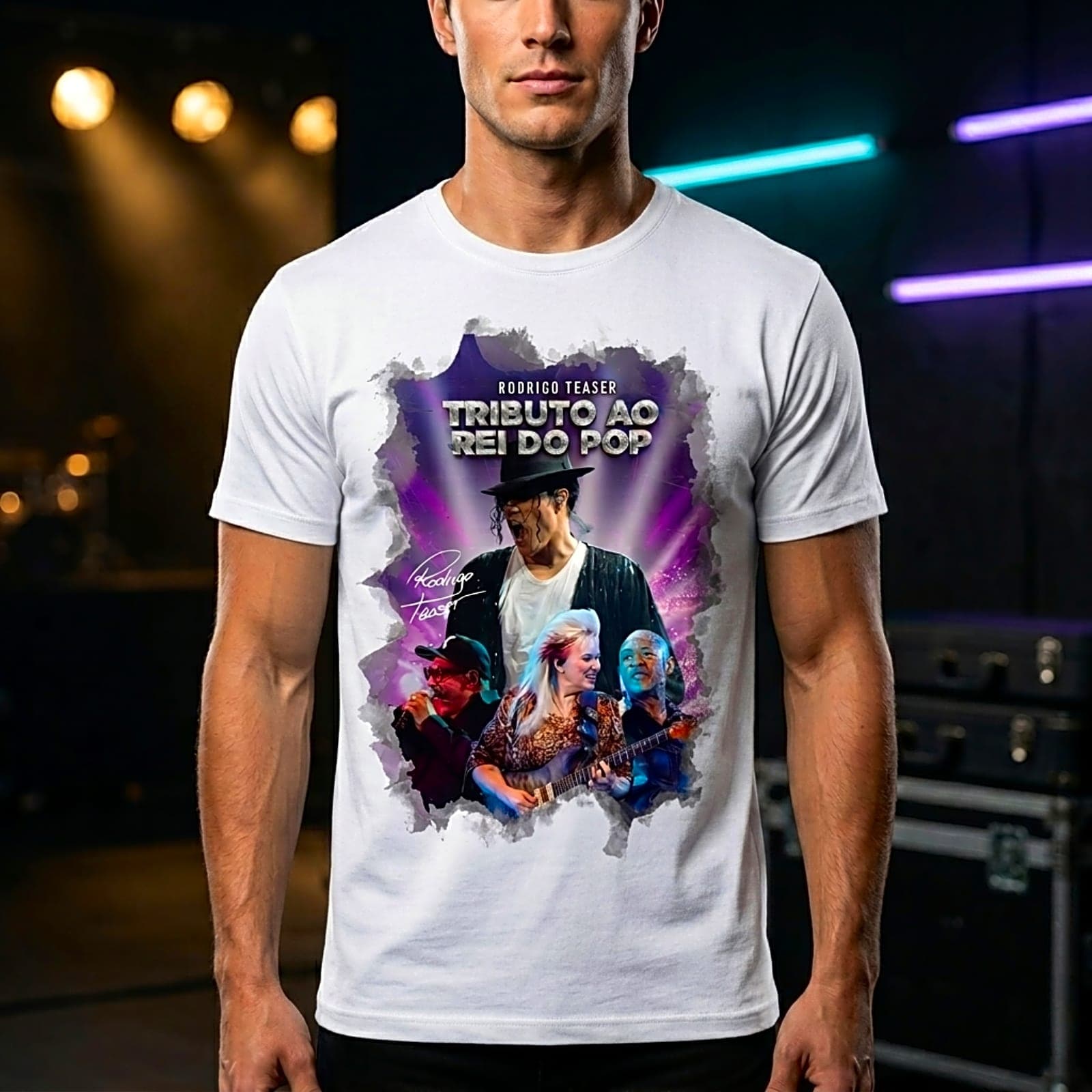 Camiseta Billie Jean Branca